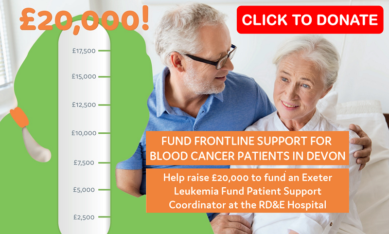 Fund Frontline Support for blood cancer patients in Devon