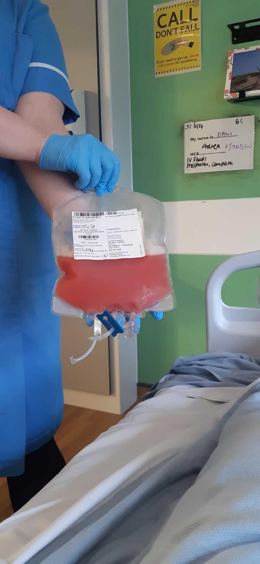Mark's STEM Cell journey 1