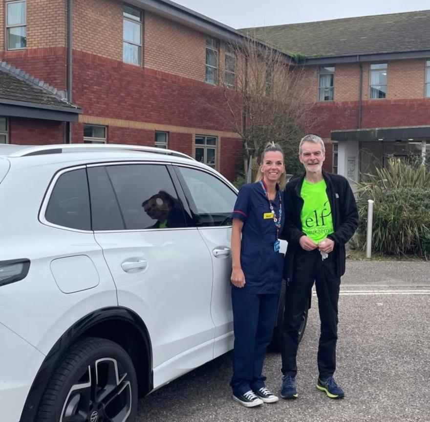 Mark now drivers for ELF as a volunteer driver