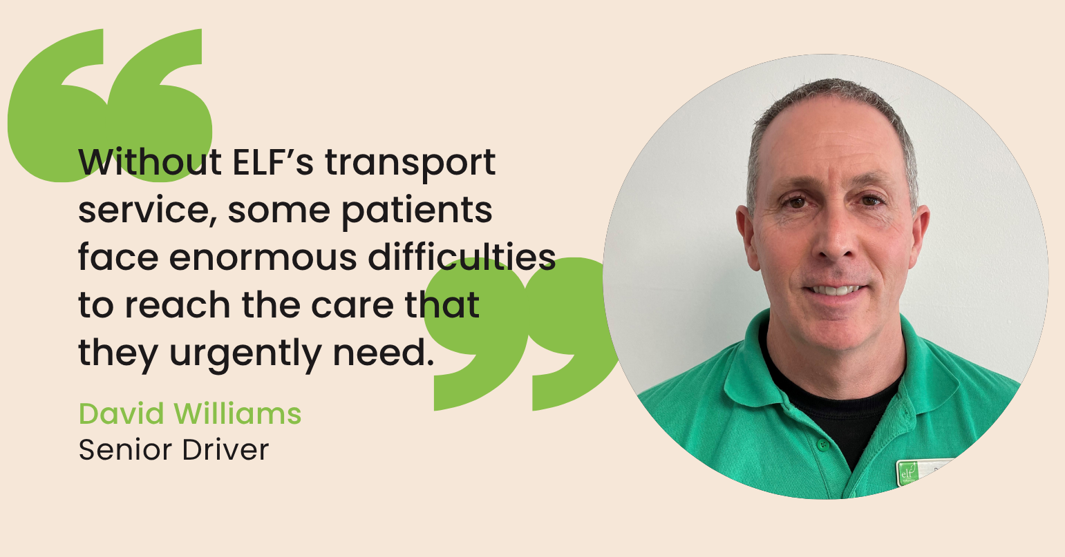 Senior Transport Driver David